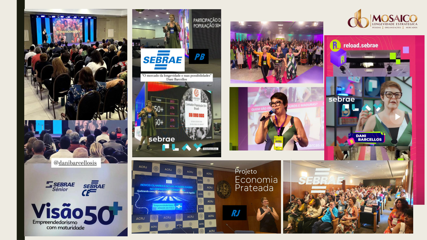 Sebrae, 50+ e economia prateada